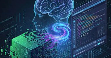 image of AI reverse-engineering binary to source